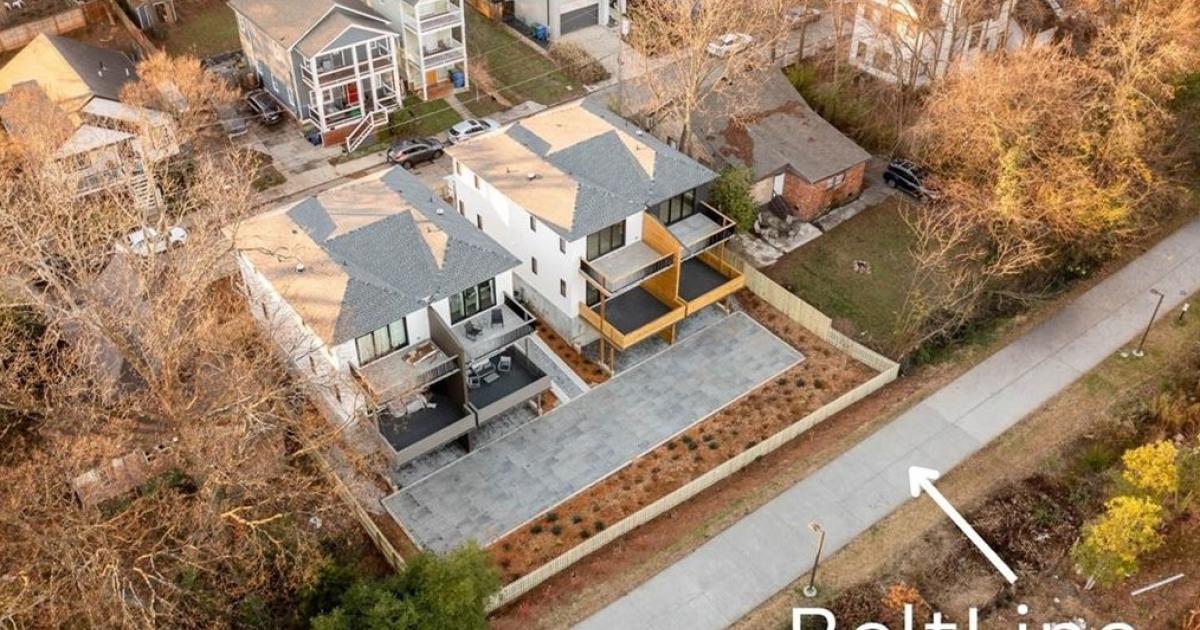 Modern duplexes deliver directly on BeltLine; last one asks 750K